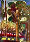 "1" from series "Trees in the City"
Graphics.  Olena Pryduvalova - Ukrainian Artist. Virtual Art Gallery. Property of the author
(Paper, gouache)