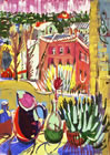 "1" from series "Studio Window"
Graphics.  Olena Pryduvalova - Ukrainian Artist. Virtual Art Gallery. Property of the author
(Paper, gouache)